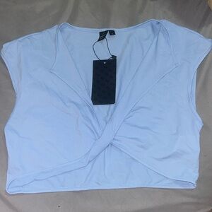 Baby Blue Crop ✨🦋